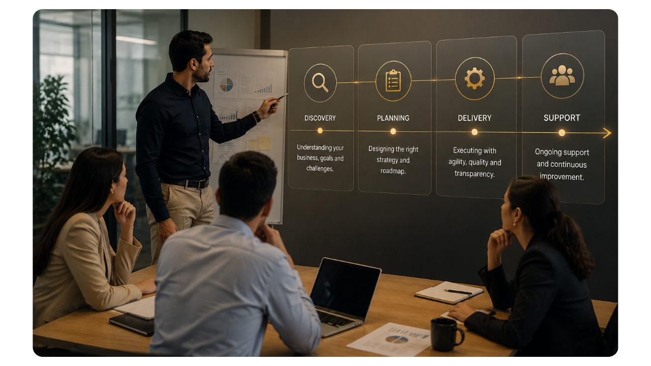 Client Engagement Model | End-to-End AWS Delivery Approach